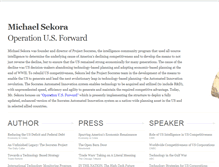 Tablet Screenshot of michaelsekora.com